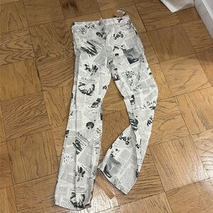 Reformation Newsprint Jeans - Size 27